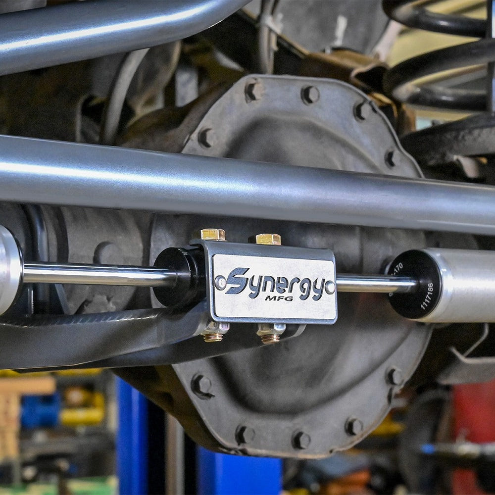 Synergy Dual Steering Stabilizer Bracket for 03-13 Ram 2500 and 3500