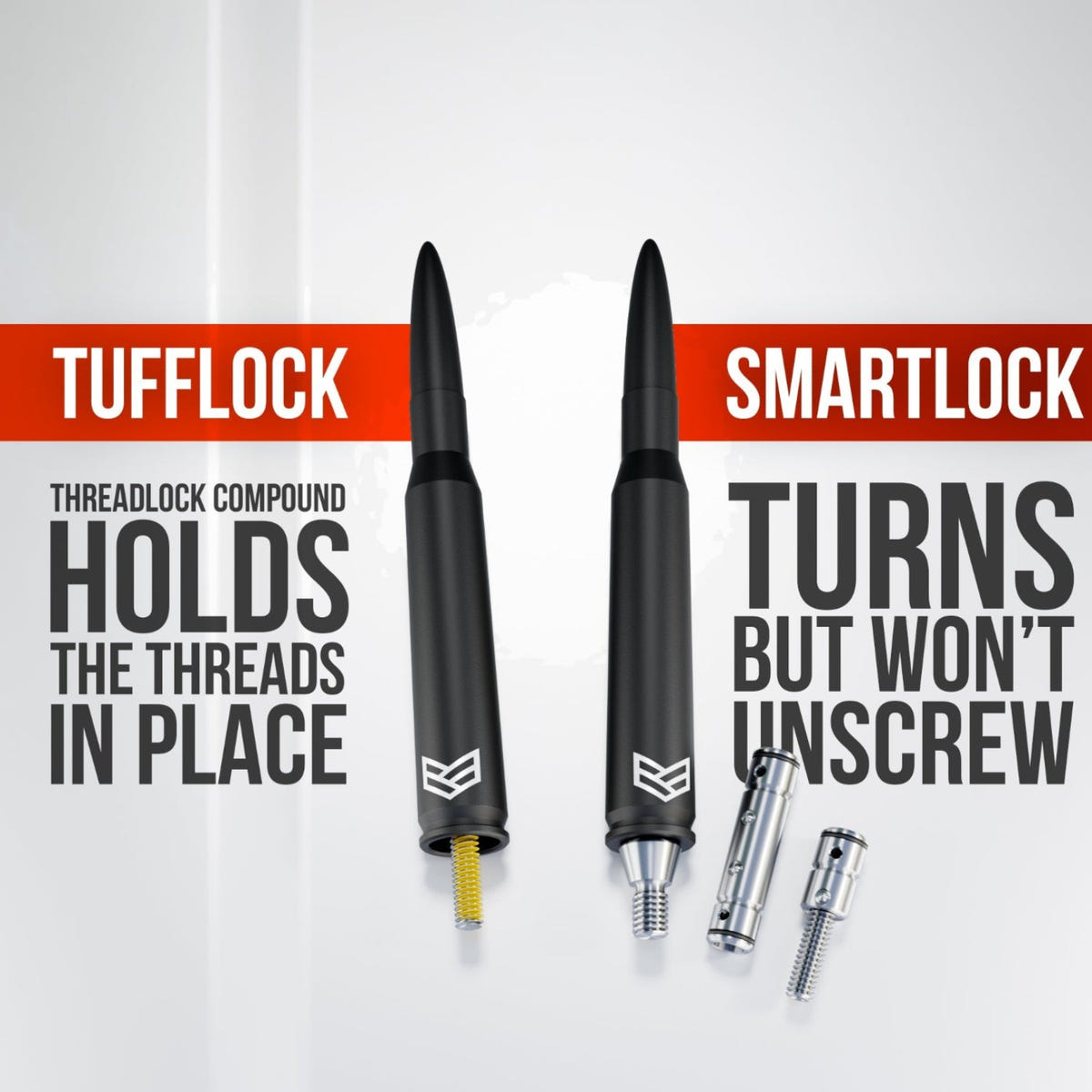 Ronin Factory Smartlock Bullet Antenna 01-26 GM 2500HD/3500HD LB7/LLY/LBZ/LMM/LML/L5P