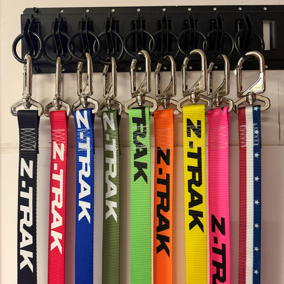 Soft Loop Tie-Down Straps With Swivel Hooks