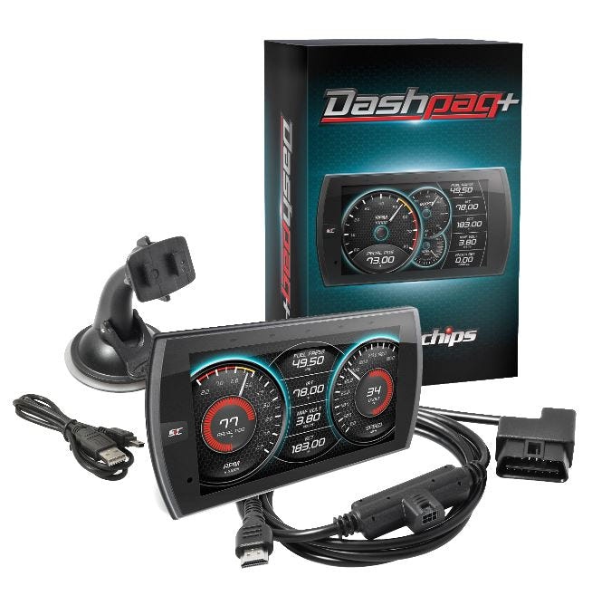 Superchips Dashpaq+ Programmer and Monitor for 03-12 Dodge 5.9L and 6.7L Cummins