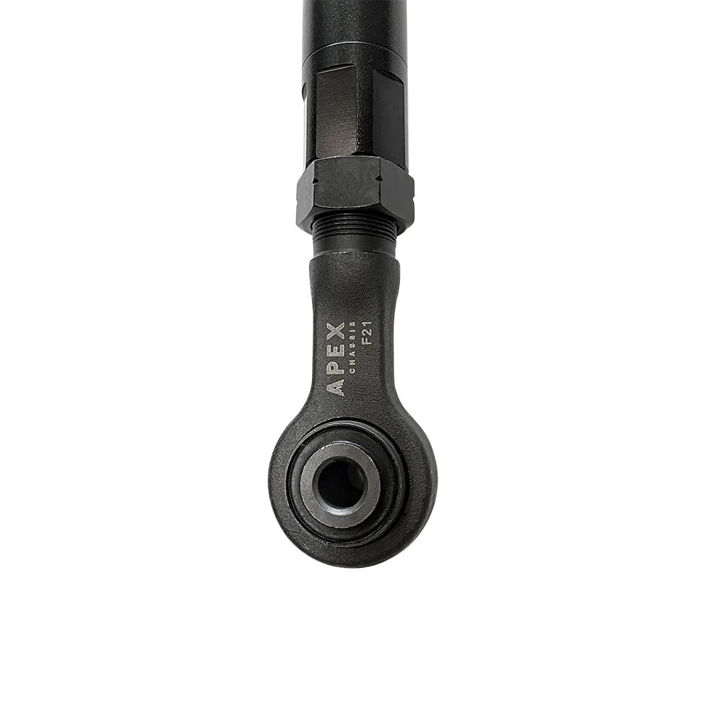 Apex Chassis Front Adjustable Trackbar for 18-23 Jeep Wrangler and Gladiator JL JT