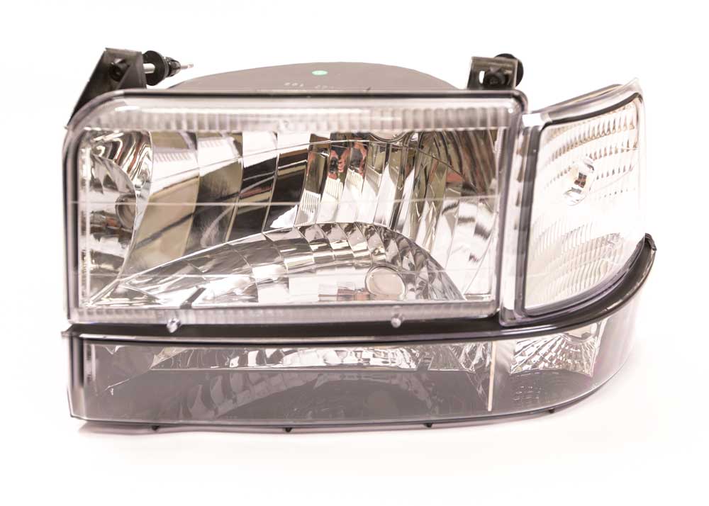 Complete Performance Six Piece Clear Headlight Kit 92-97 Ford F-250/350