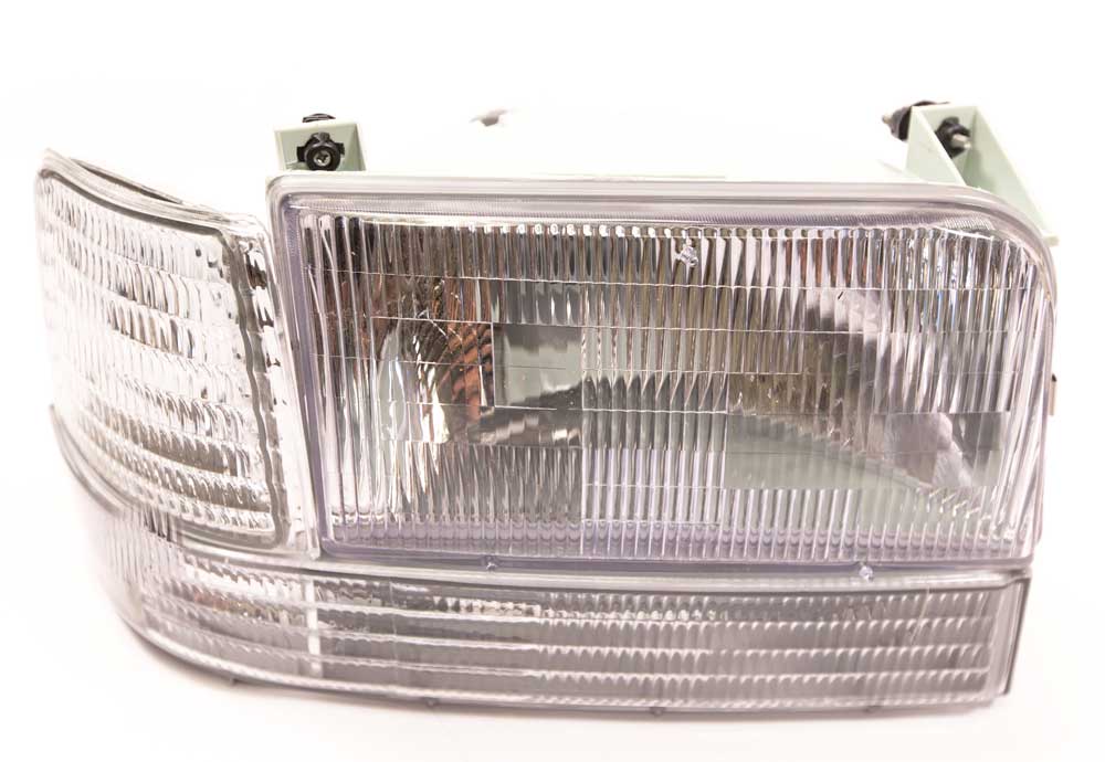 Complete Performance Six Piece Clear Diffused Headlight Kit 92-97 Ford F-250/350