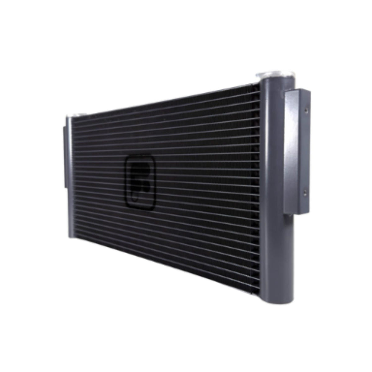 Fluidyne 68RFE transmission cooler with 8AN line kit for 2010-2012 Ram 6.7L Cummins