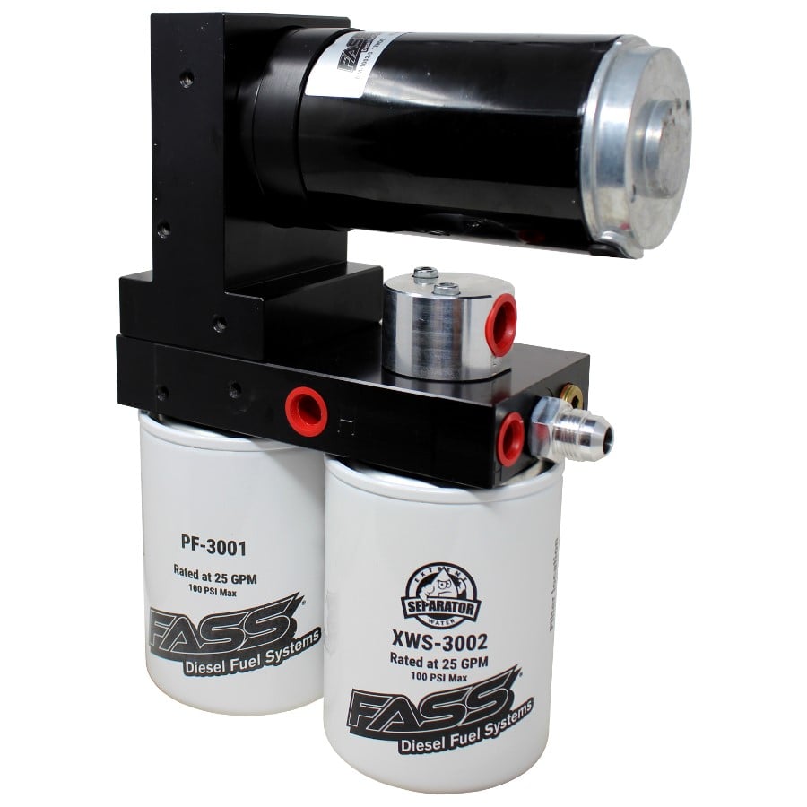 FASS TS 290G Titanium Signature Series Fuel Lift Pump 290GPH Cummins, CAT, Detroit Diesel Trucks