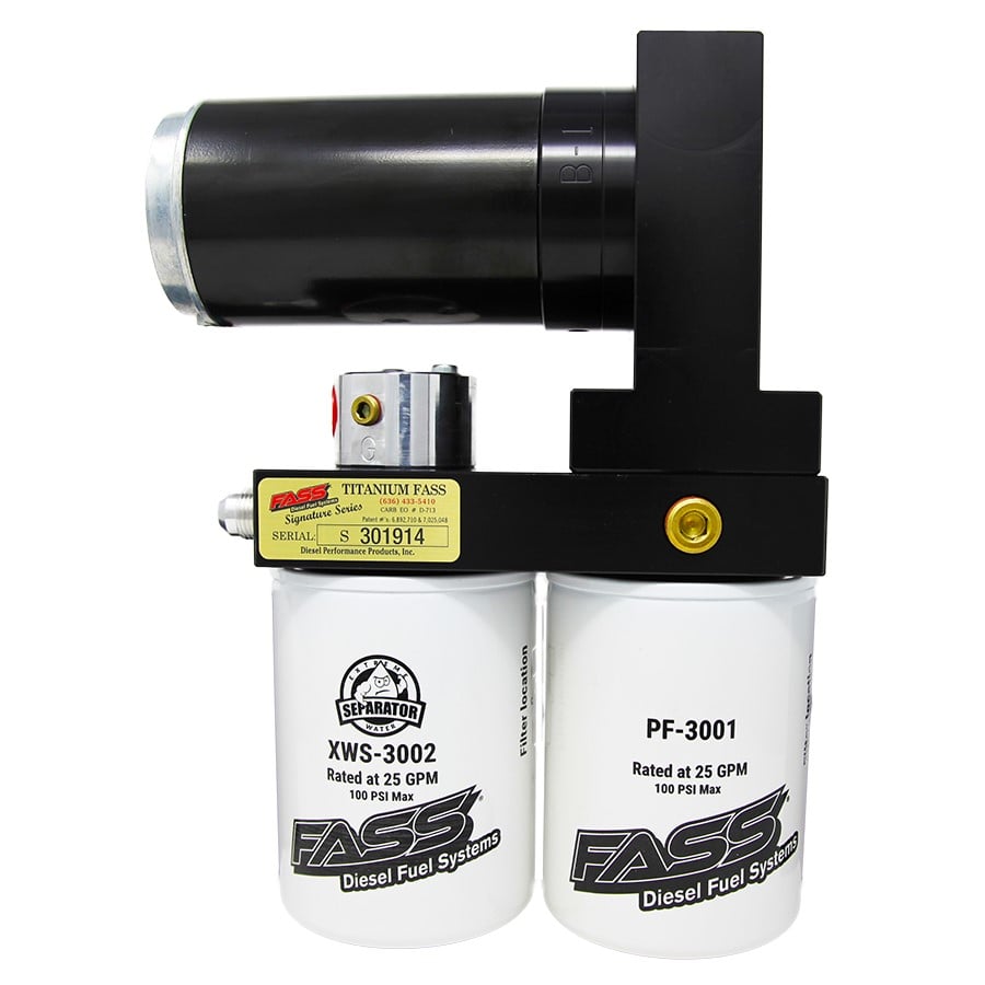 FASS TS UIM 250G Titanium Signature Series Fuel Lift Pump 250GPH Cummins