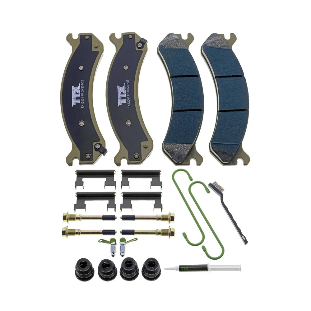 Mevotech TTX SuperMet Front Brake Pads for 01-10 GM 2500HD and 3500HD