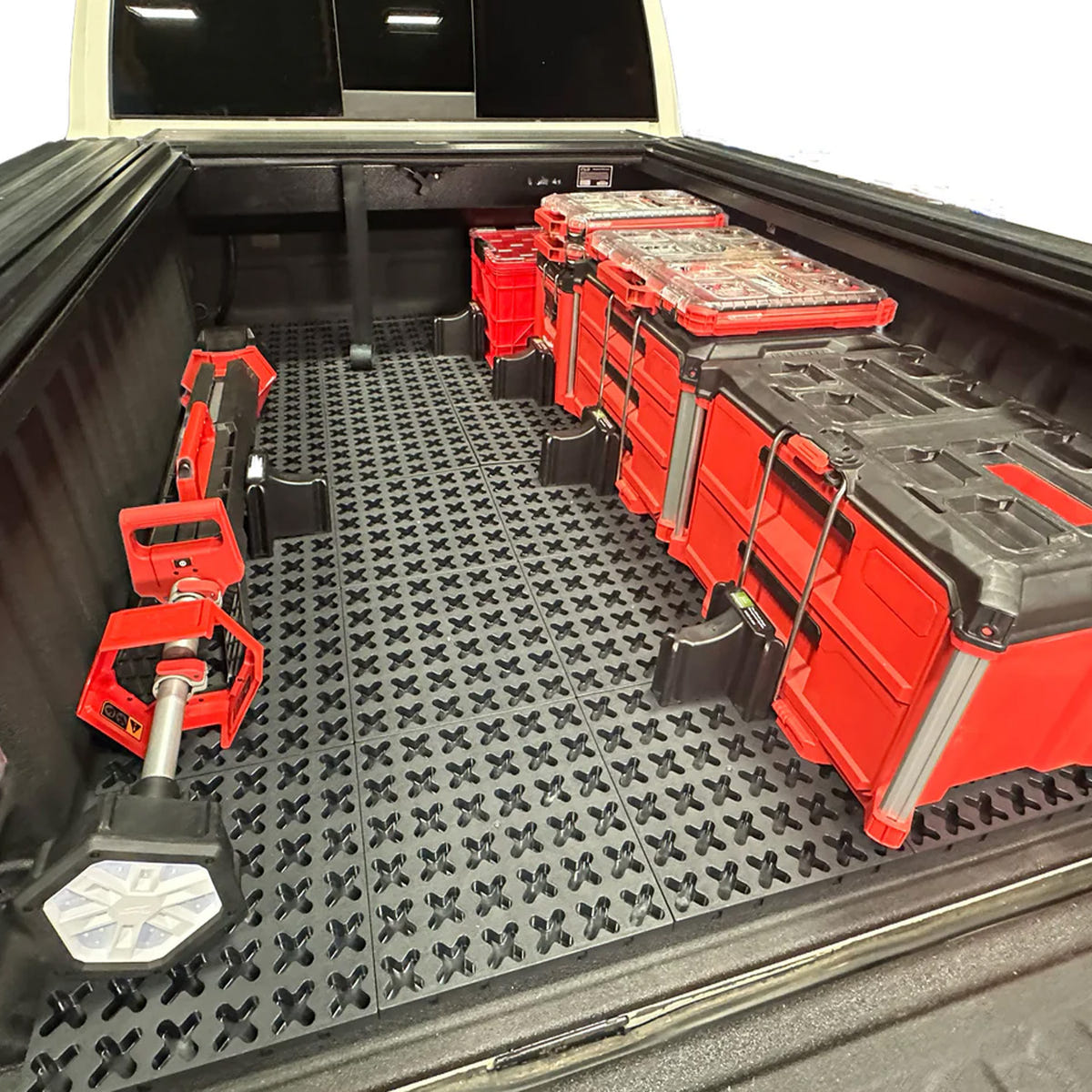 Tmat 12" x 12" Interlocking Non-Draining Panel With Four Connectors