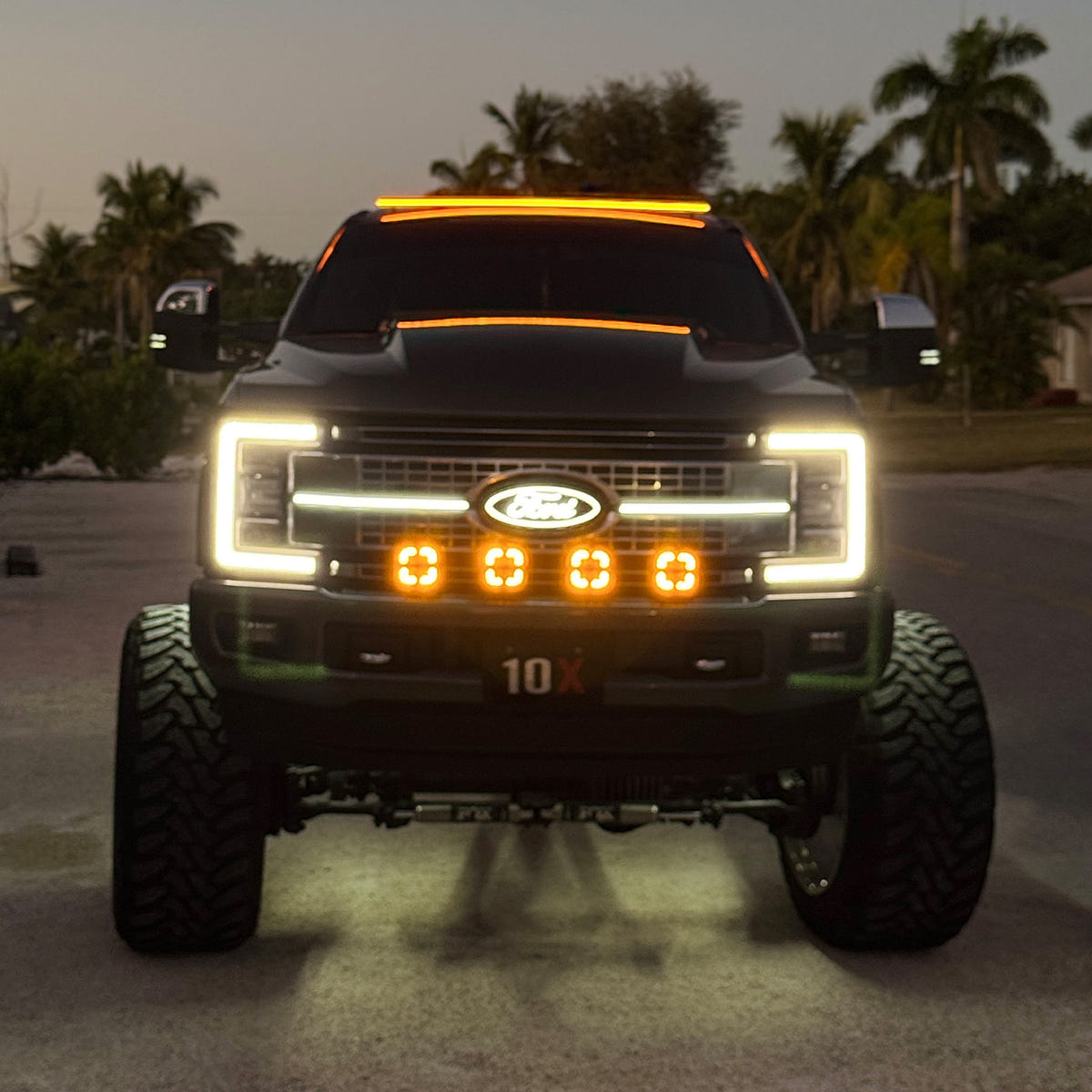 Sick Diesel Roof No Drill Clearance Light Bar