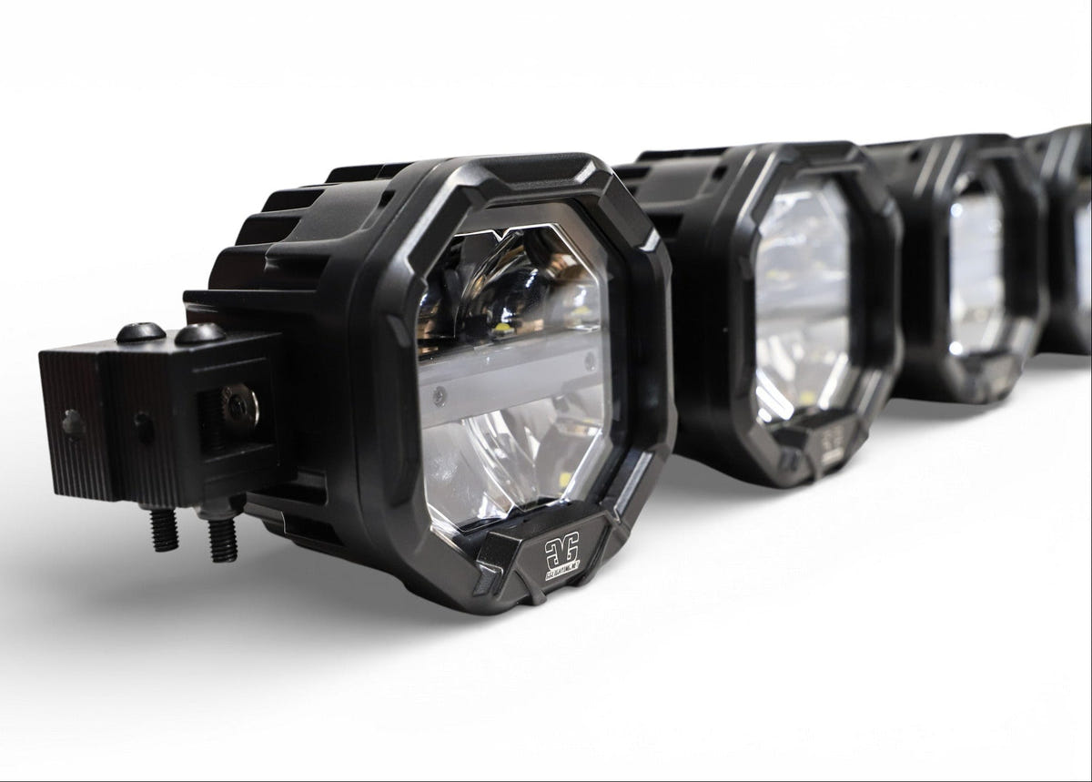 GG Lighting 4 Light U-Con Interlocking Off Road Light Bar