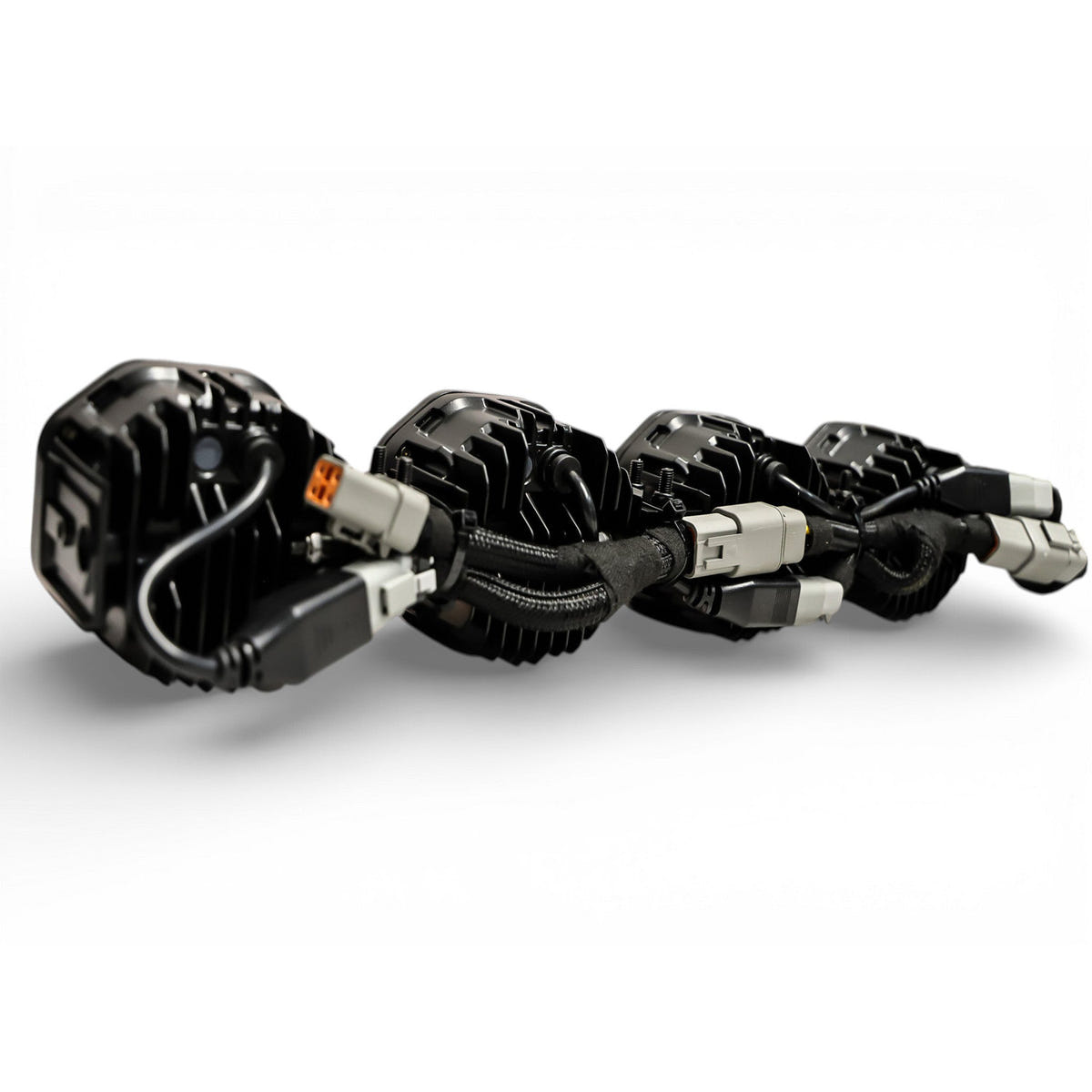 GG Lighting 3 Light U-Con Interlocking Off Road LED Light Bar
