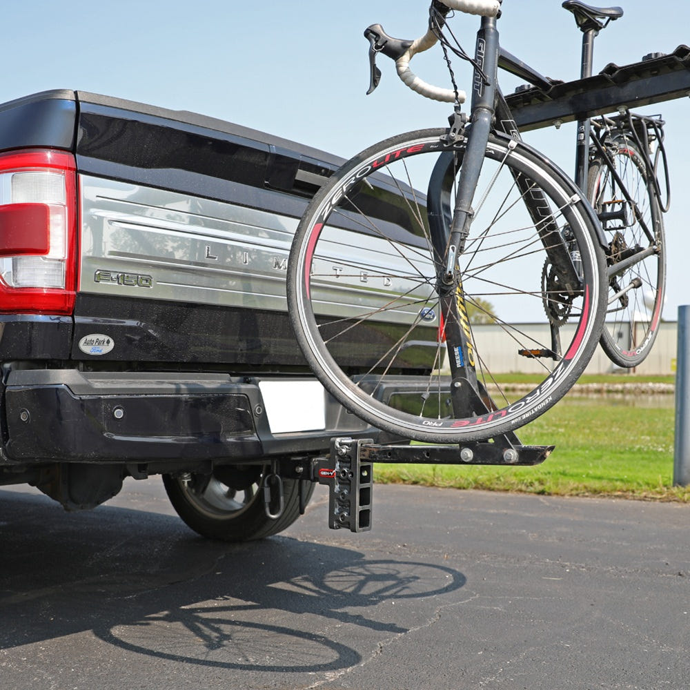 Gen-Y Hitch Mega-Duty 32K Drop Hitch 2.5" Shank With Dual-Ball - 6" and 9" and 12" Offset Drop