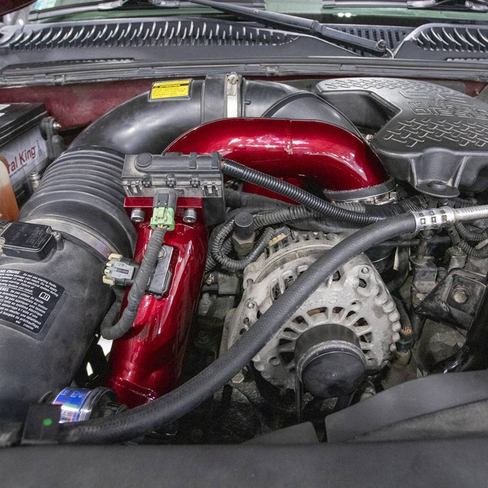 Wehrli Custom Fab High Flow 3" Y-Bridge Kit for 06-07 GM 6.6L Duramax LBZ