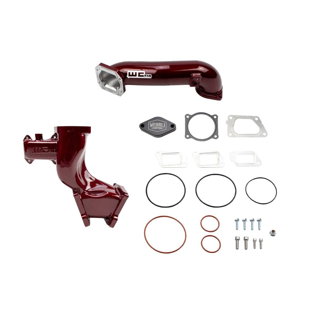 Wehrli Custom Fab Y-Bridge Kit for 11-16 GM 6.6L Duramax LML
