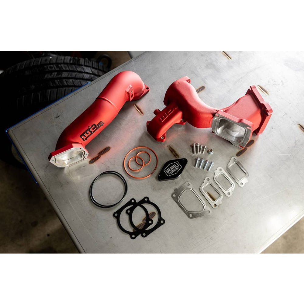 Wehrli Custom Fab Y-Bridge Kit for 11-16 GM 6.6L Duramax LML