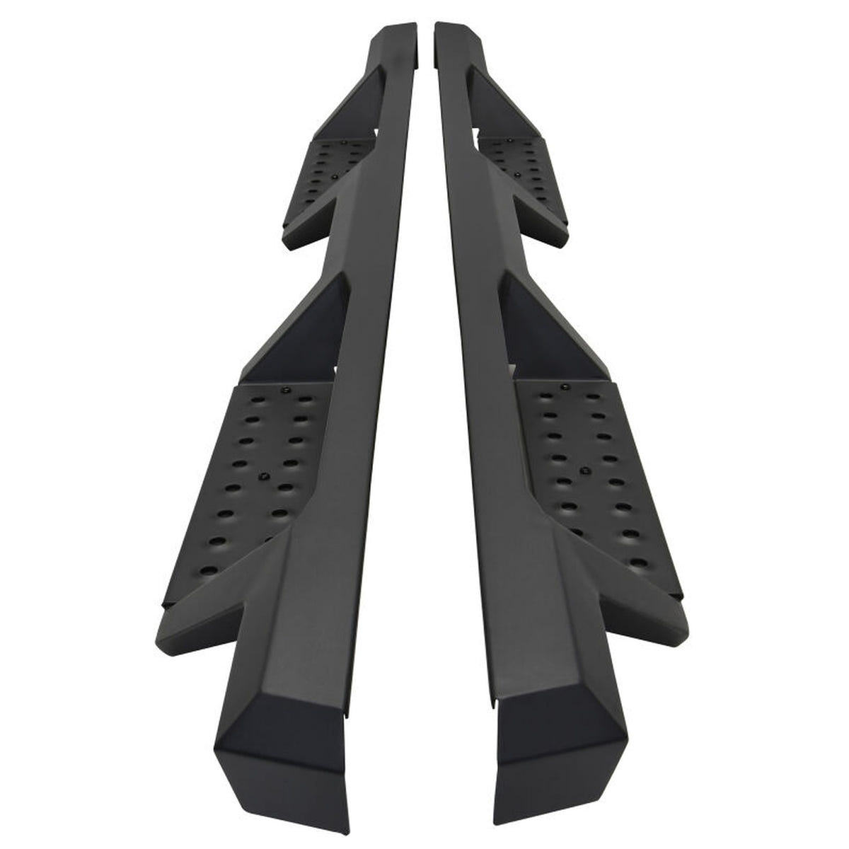 Westin HDX Drop Nerf Bars for 17-26 Ford Super Duty Crew Cab - Black and Stainless Steel