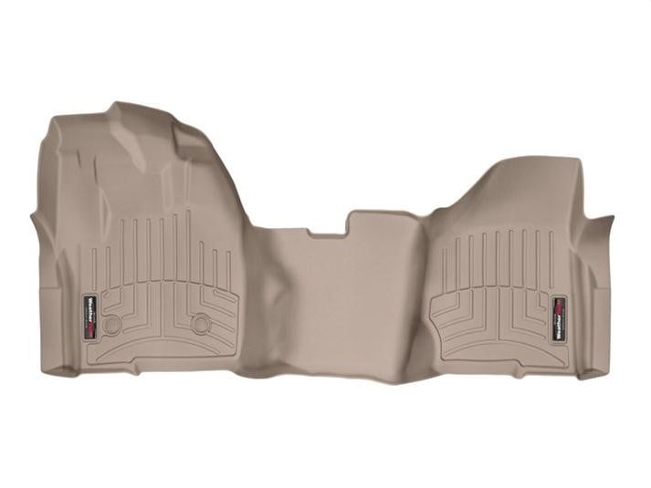 WeatherTech DigitalFit Front Floor Liner for 12-16 Ford SuperDuty Regular Cab - Over The Hump