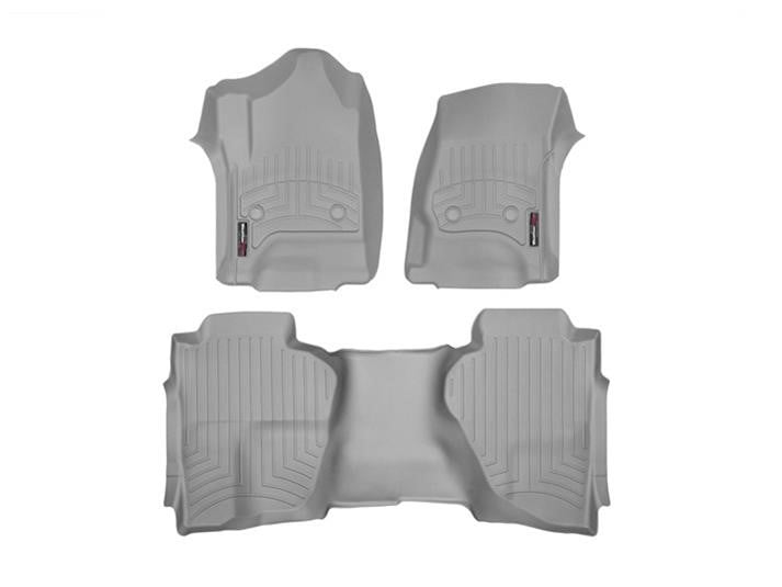 WeatherTech DigitalFit Floor Liner Set 2 Pc Front for 15-16 Chevy Silverado and GMC Sierra Extended Cab