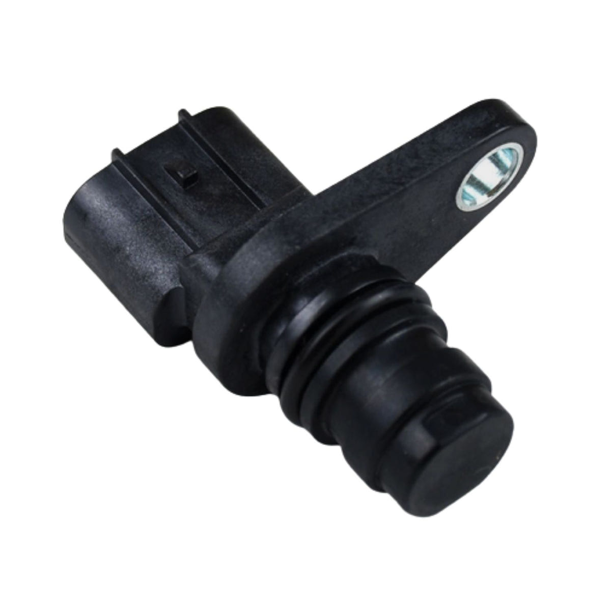 Close-up of XDP XD1047 CMP sensor with metal mounting hole and electrical connection