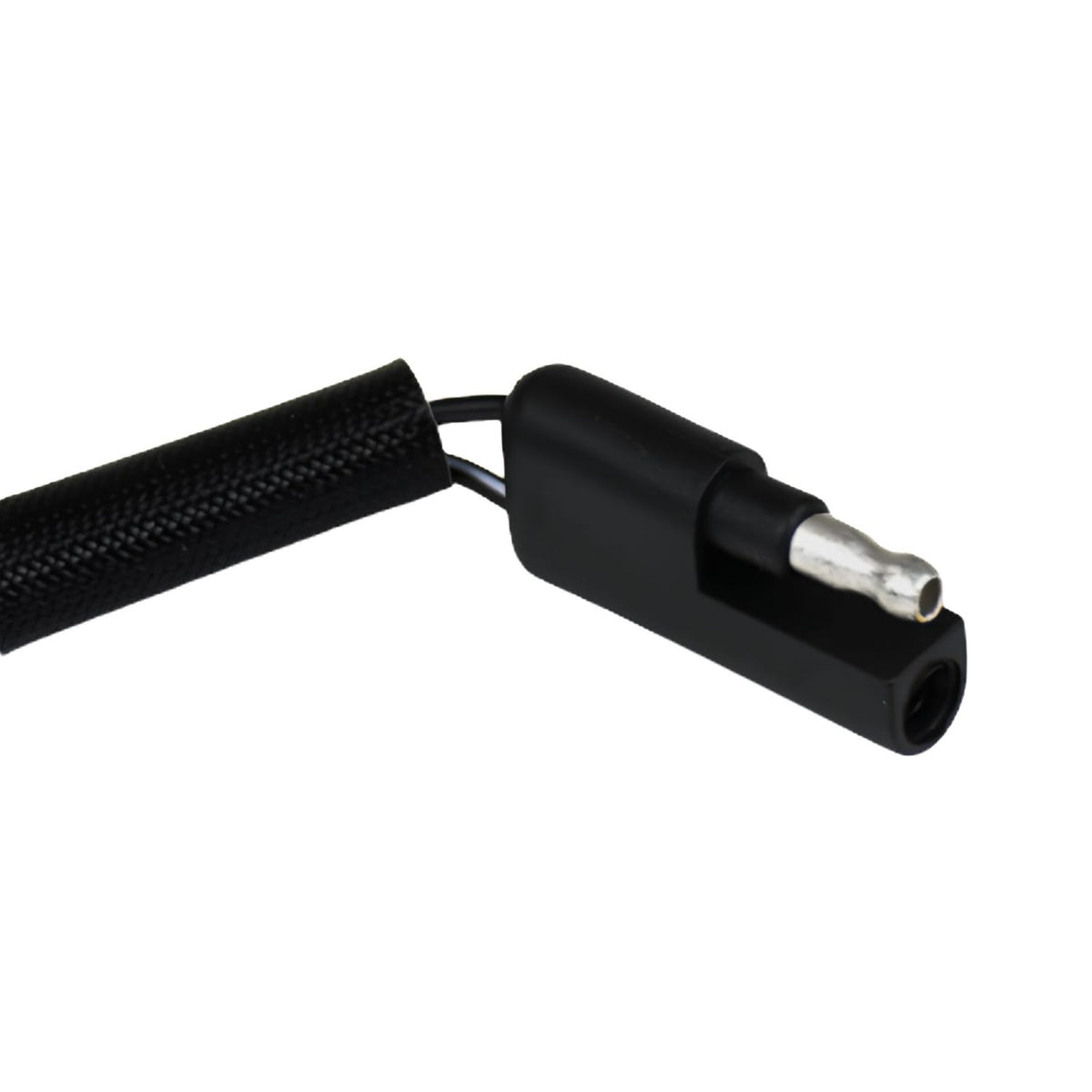Close-up of XDP XD1050 vehicle speed sensor with wiring harness and electrical connectors