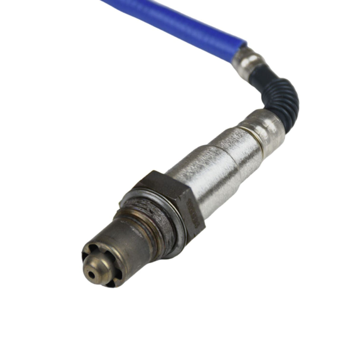 XDP XD1056 oxygen sensor with blue wiring lead and electrical connector