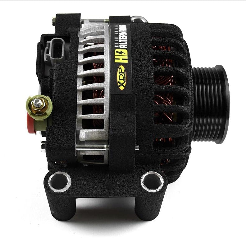 XDP XD348 Wrinkle Black HD High Output Alternator for 03-05 Ford 6.0L Powerstroke