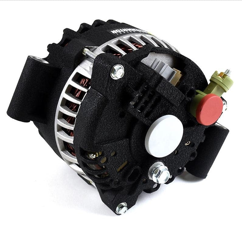 XDP XD348 Wrinkle Black HD High Output Alternator for 03-05 Ford 6.0L Powerstroke