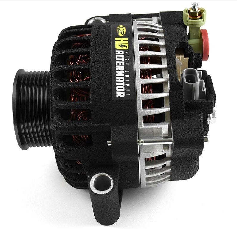 XDP XD348 Wrinkle Black HD High Output Alternator for 03-05 Ford 6.0L Powerstroke