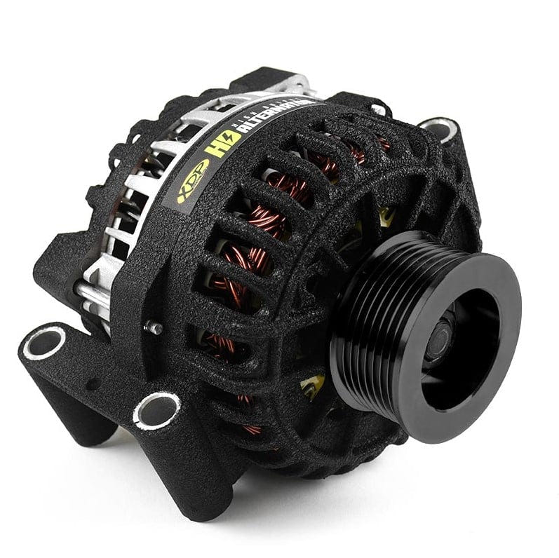 XDP XD349 Wrinkle Black HD High Output Alternator for 06-07 Ford 6.0L Powerstroke