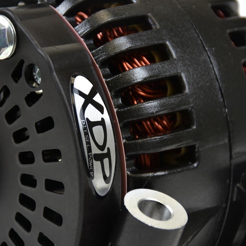 XDP XD362 Black HD High Output Alternator for 03-07 Ford 6.0L Powerstroke