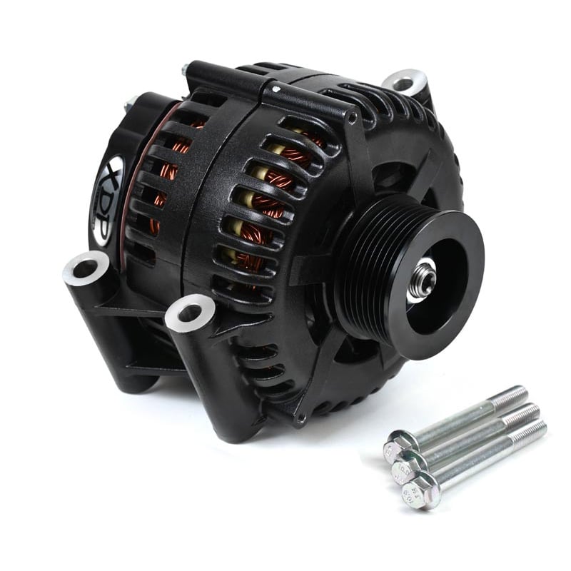 XDP XD363 Direct Replacement Black HD High Output 230 Amp Alternator for 08-10 Ford 6.4L Powerstroke