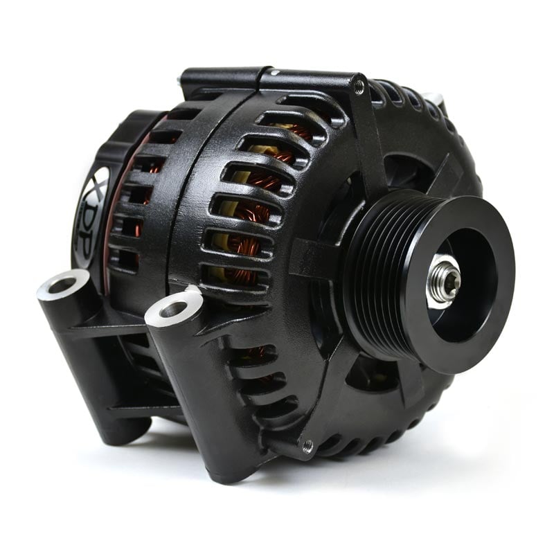 XDP XD363 Direct Replacement Black HD High Output 230 Amp Alternator for 08-10 Ford 6.4L Powerstroke