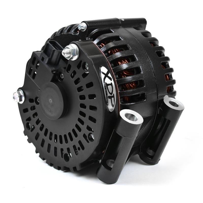 XDP XD363 Direct Replacement Black HD High Output 230 Amp Alternator for 08-10 Ford 6.4L Powerstroke