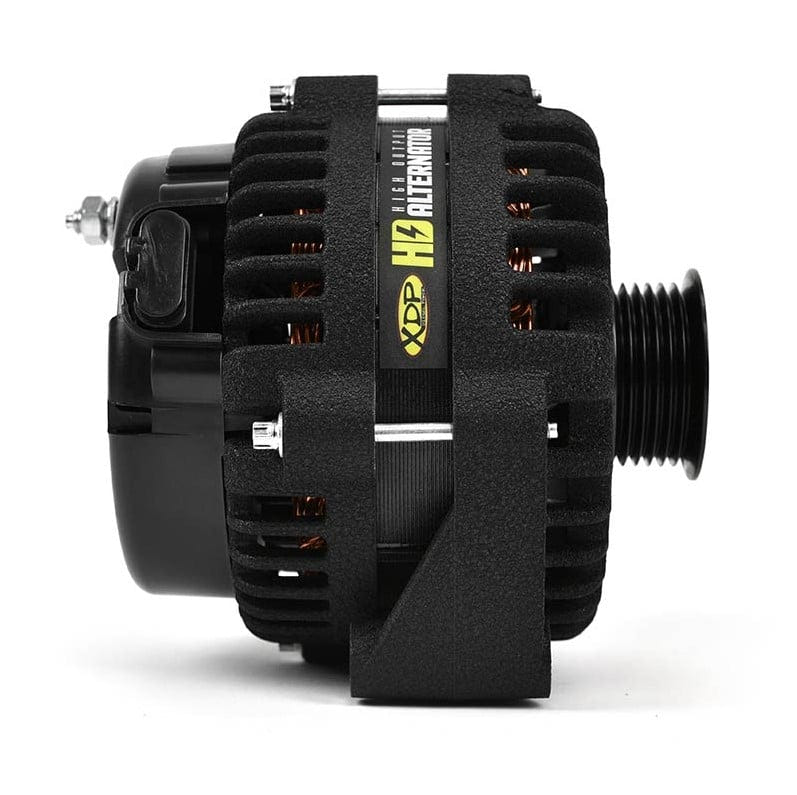 XDP XD510 Wrinkle Black HD High Output Alternator for 90-98.5 Dodge Ram 5.9L Cummins