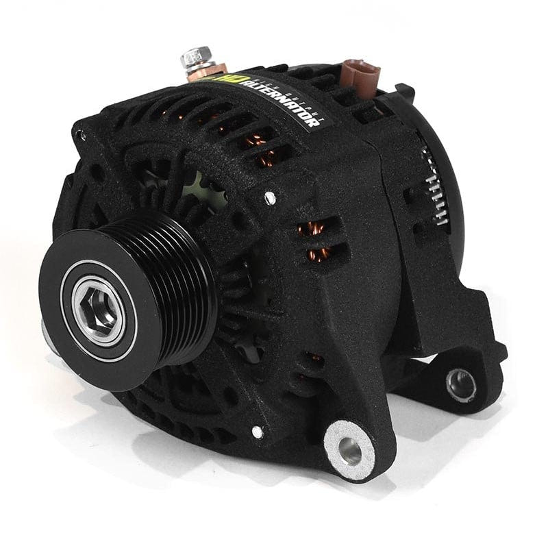 XDP XD512 Wrinkle Black HD High Output Alternator for 03-07 Dodge Ram 5.9L Cummins