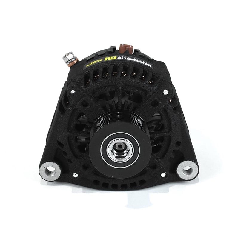 XDP XD512 Wrinkle Black HD High Output Alternator for 03-07 Dodge Ram 5.9L Cummins
