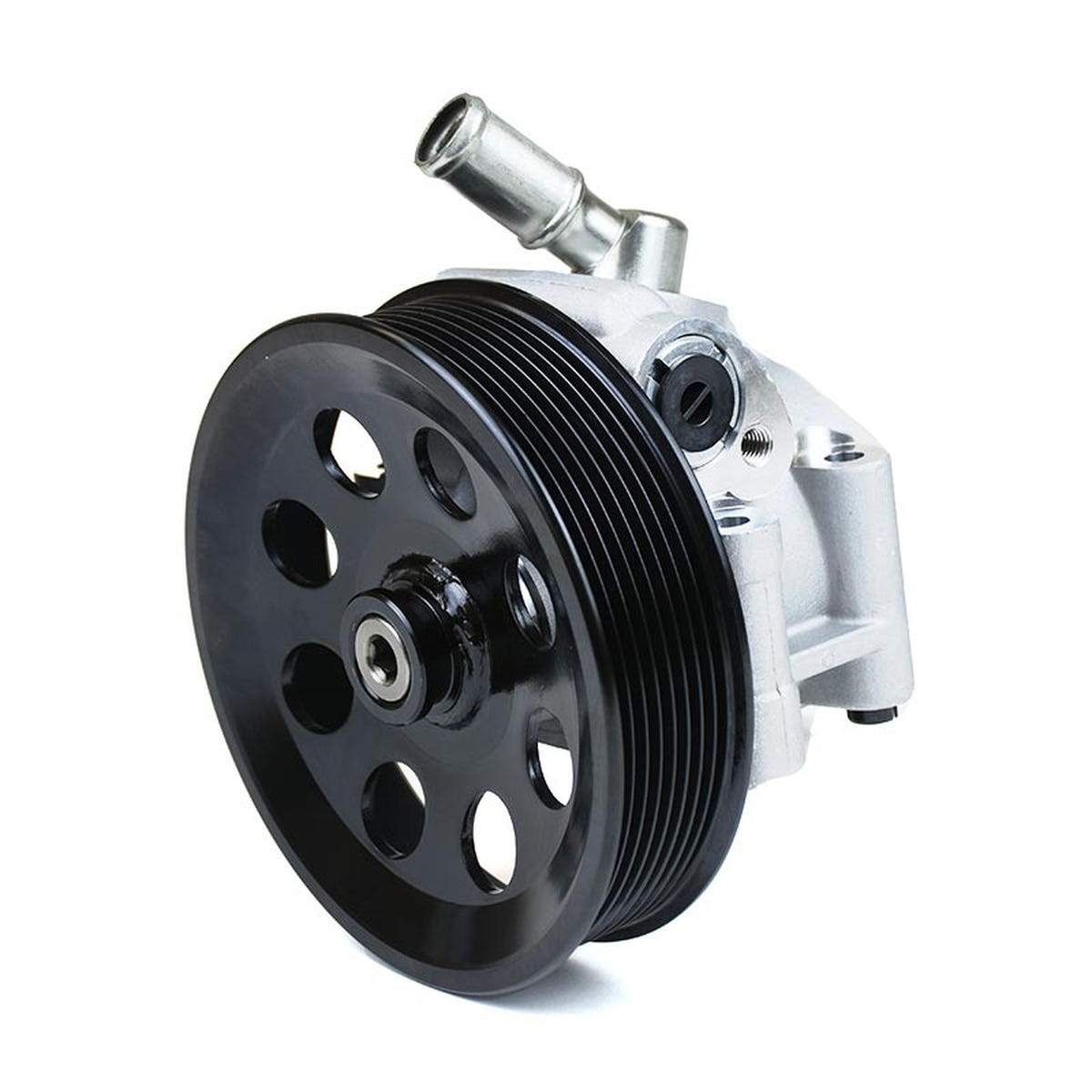 XDP Power Steering Pump New with Pulley and Pipe 11-16 Ford 6.7L Powerstroke F-250/F-550