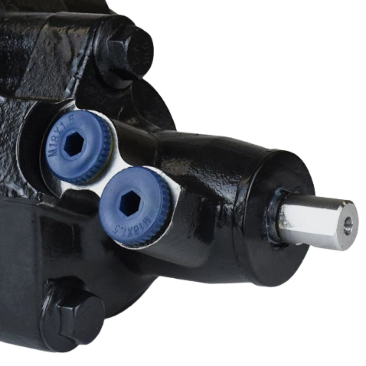 Comparison showing worn steering symptoms versus restored tight steering feel after replacement
