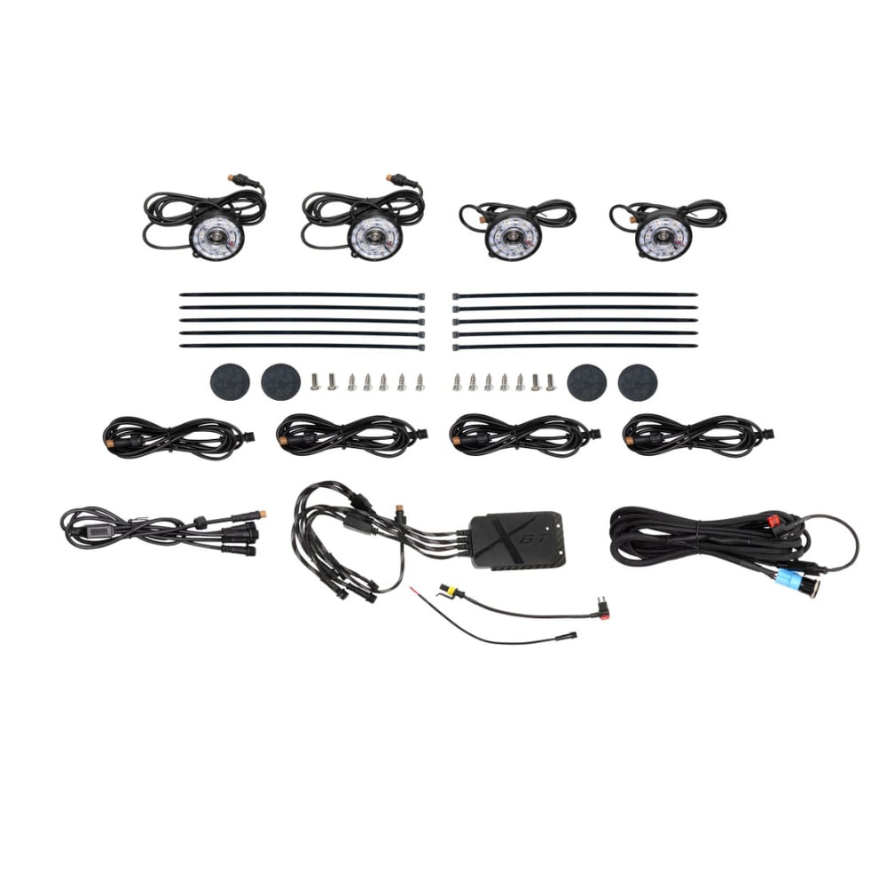 Morimoto Rock Light Kit color and size RGB 4 PC