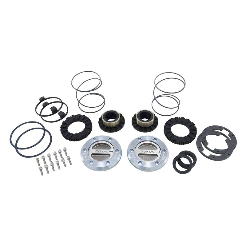 Yukon Gear &amp; Axle Dana 60 Hardcore 30 Spline Locking Hub Set for 99-04 Ford Superduty