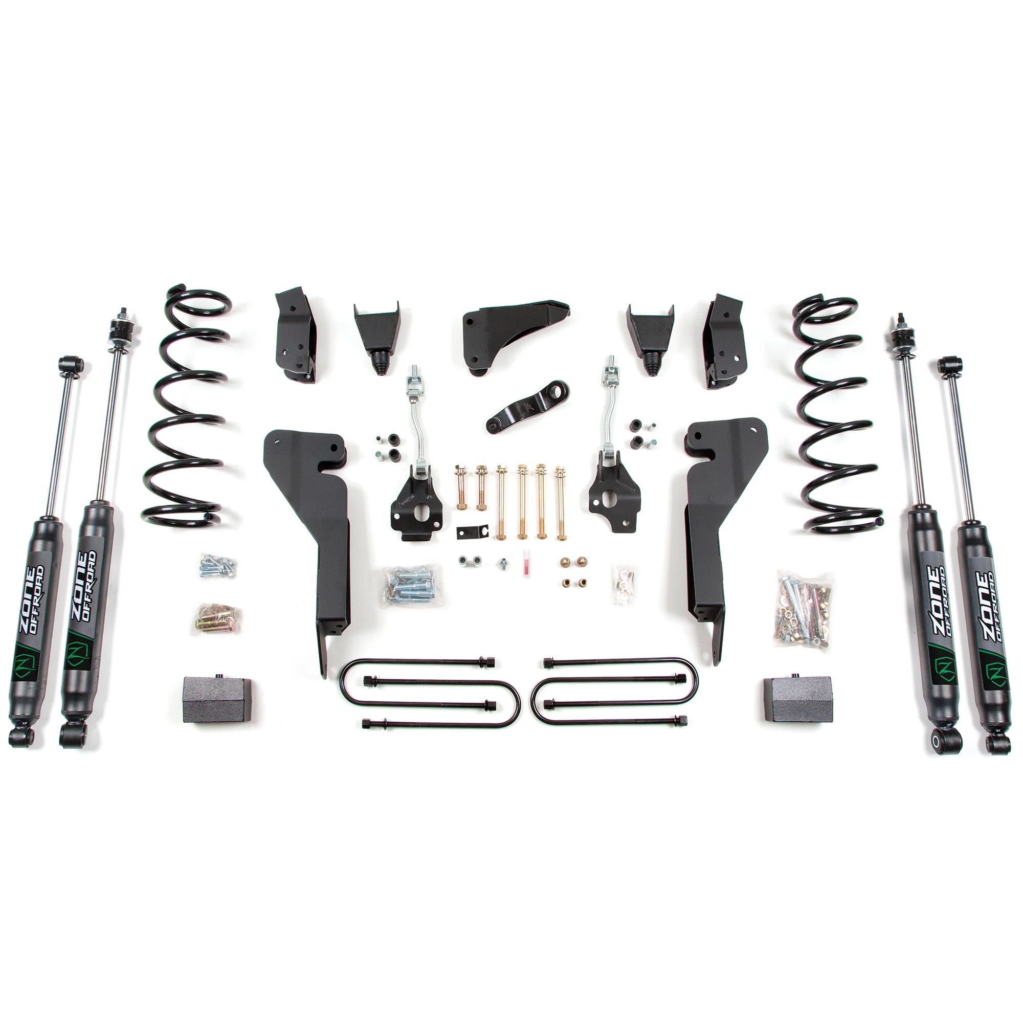 Zone Offroad 6" Suspension System 2008 Ram 2500 and 3500