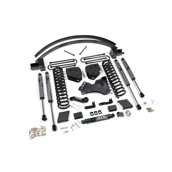 Zone Offroad 6" Suspension Lift Kit for 17-19 Ford 6.7L Powerstroke F-250 and 350