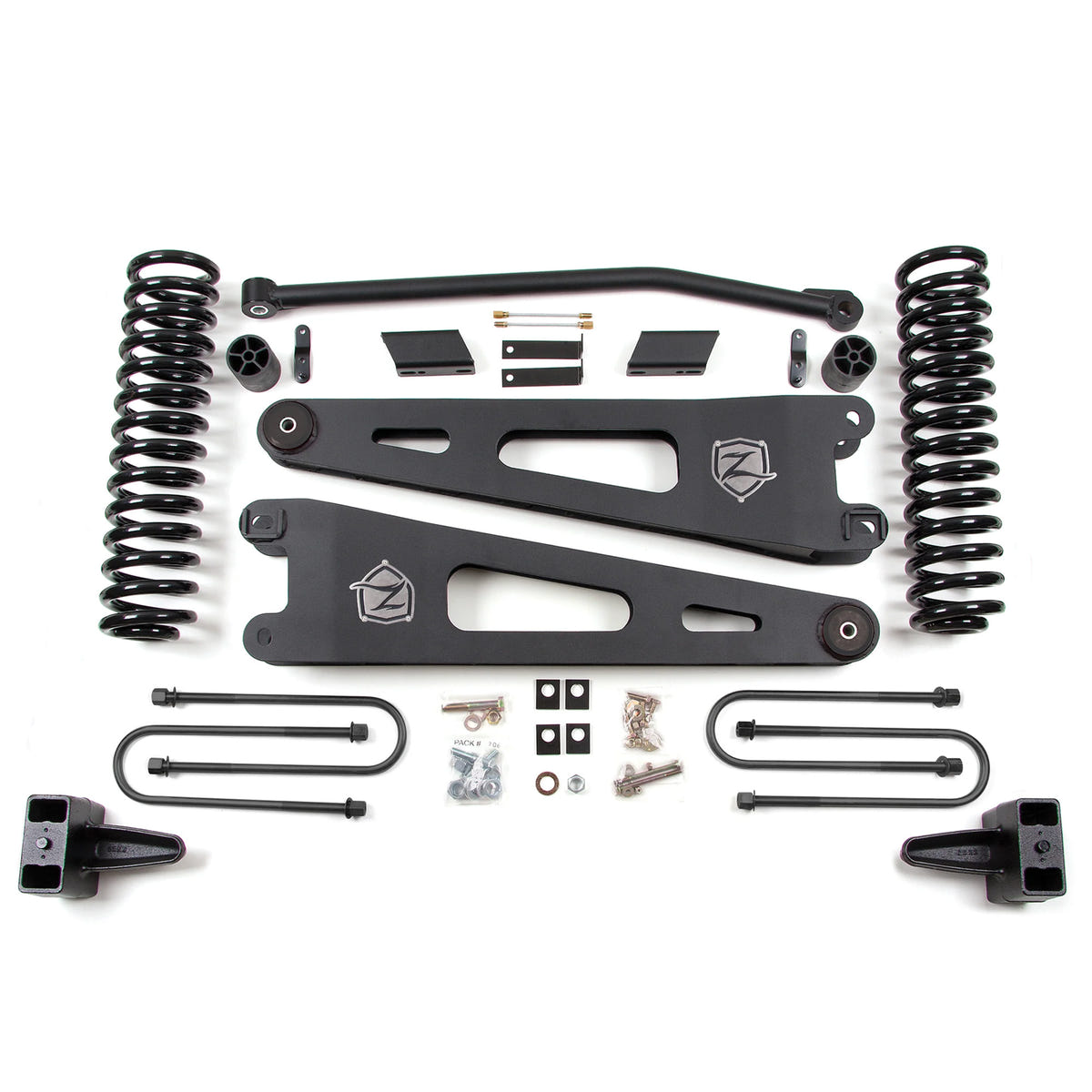 Zone Offroad 4" Radius Arm Suspension System for 08-10 Ford F-250 and F-350 SuperDuty