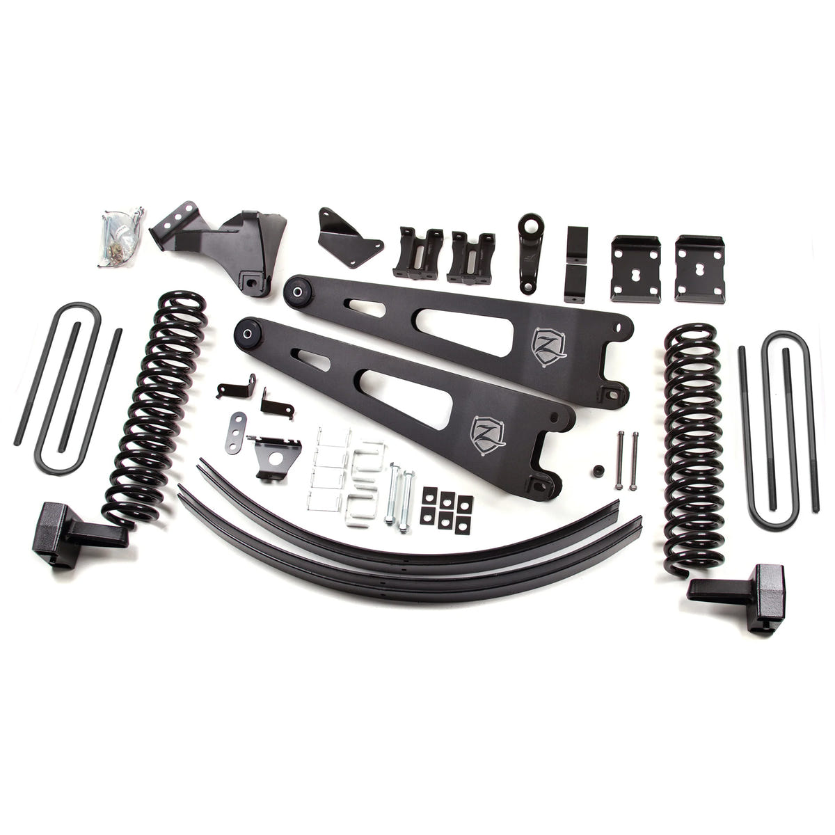 Zone Offroad 6" Radius Arm Suspension System for 11-16 Ford 6.7L Powerstroke