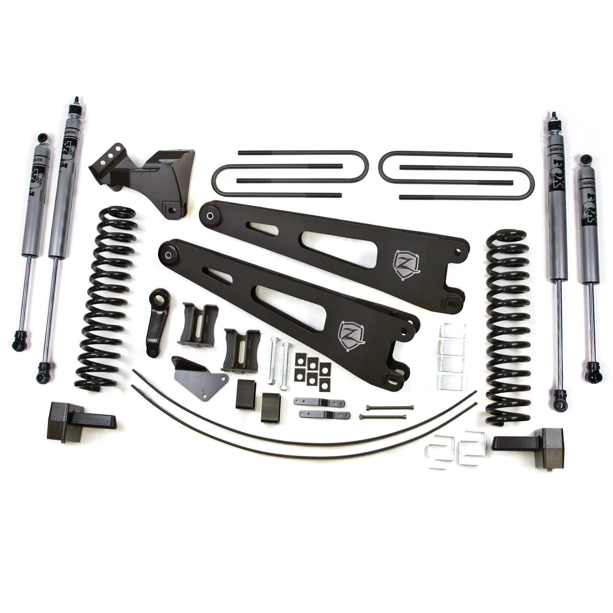 Zone Offroad 6" Radius Arm Suspension System for 05-07 Ford F-250 and F-350 SuperDuty