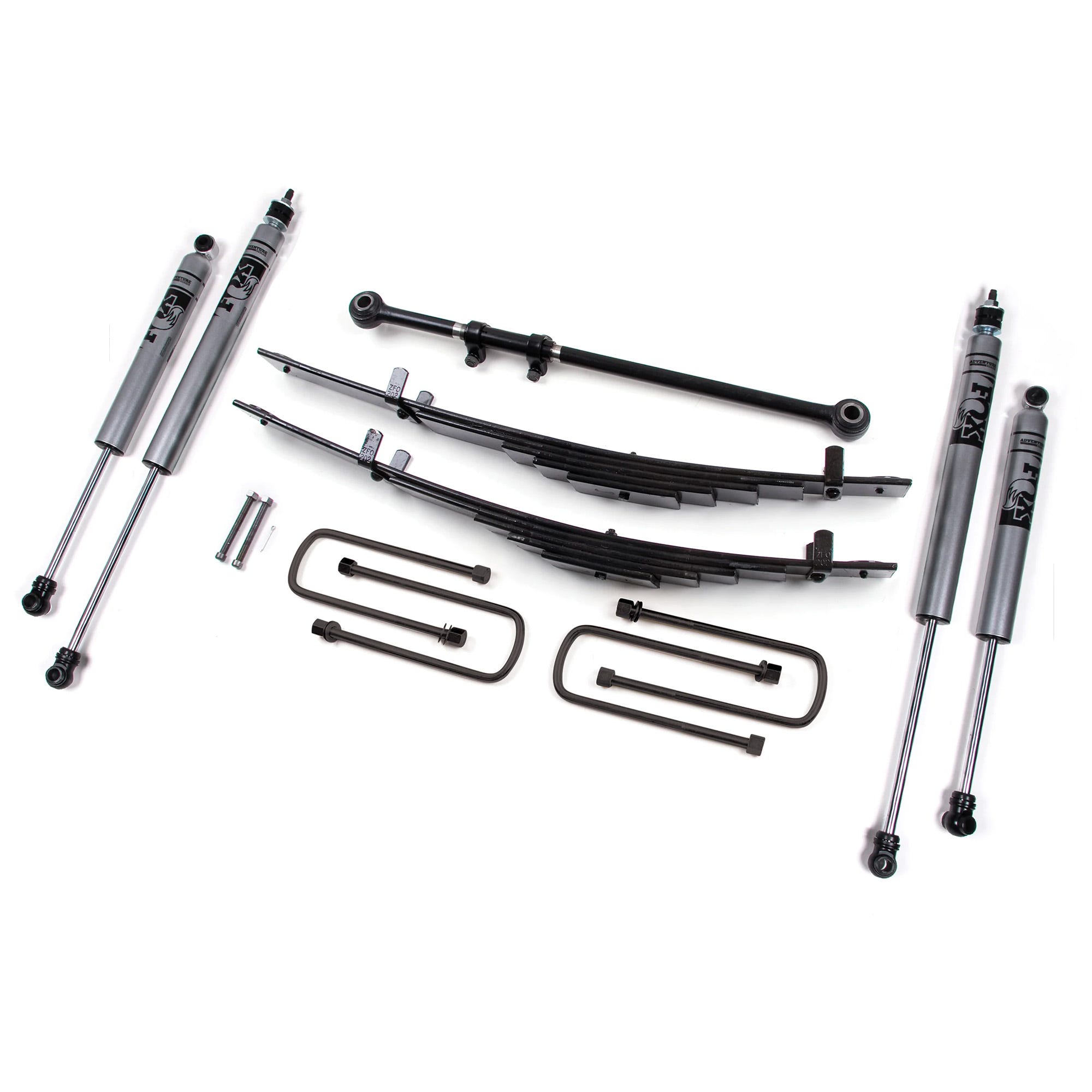 Zone Offroad 2.5" Leaf Spring Leveling System for 99-04 Ford F-250 and F-350 SuperDuty