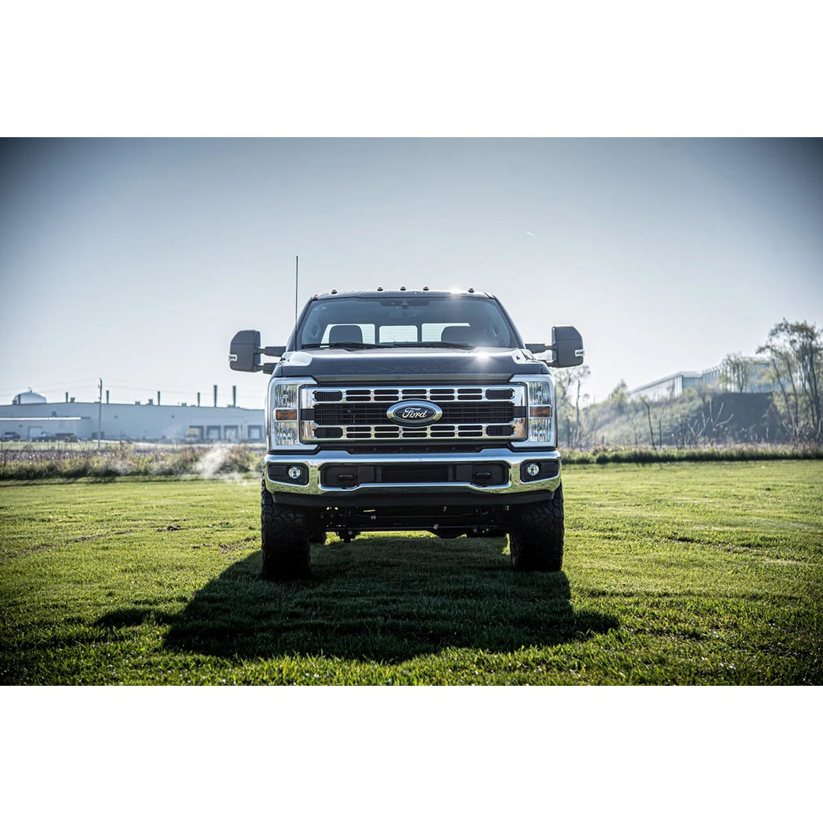 Zone Offroad Ride Height Sensor Relocation Bracket Kit 5-7" Lift With Zone Radius Arm 23-26 Ford F-250/F-350/F-450 4WD