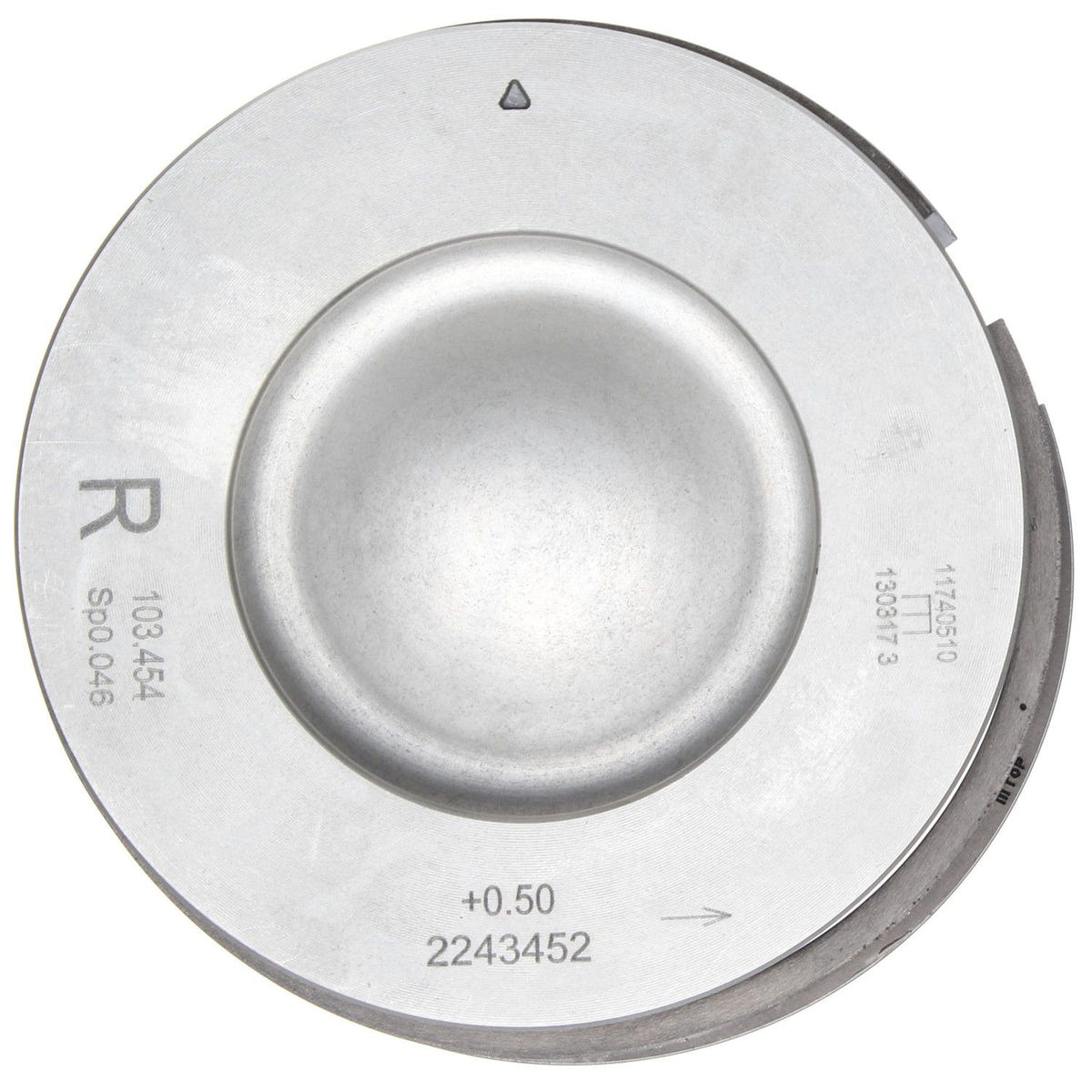 MAHLE .020" Piston Set With Rings 01-05 GM 6.6L Duramax LB7/LLY