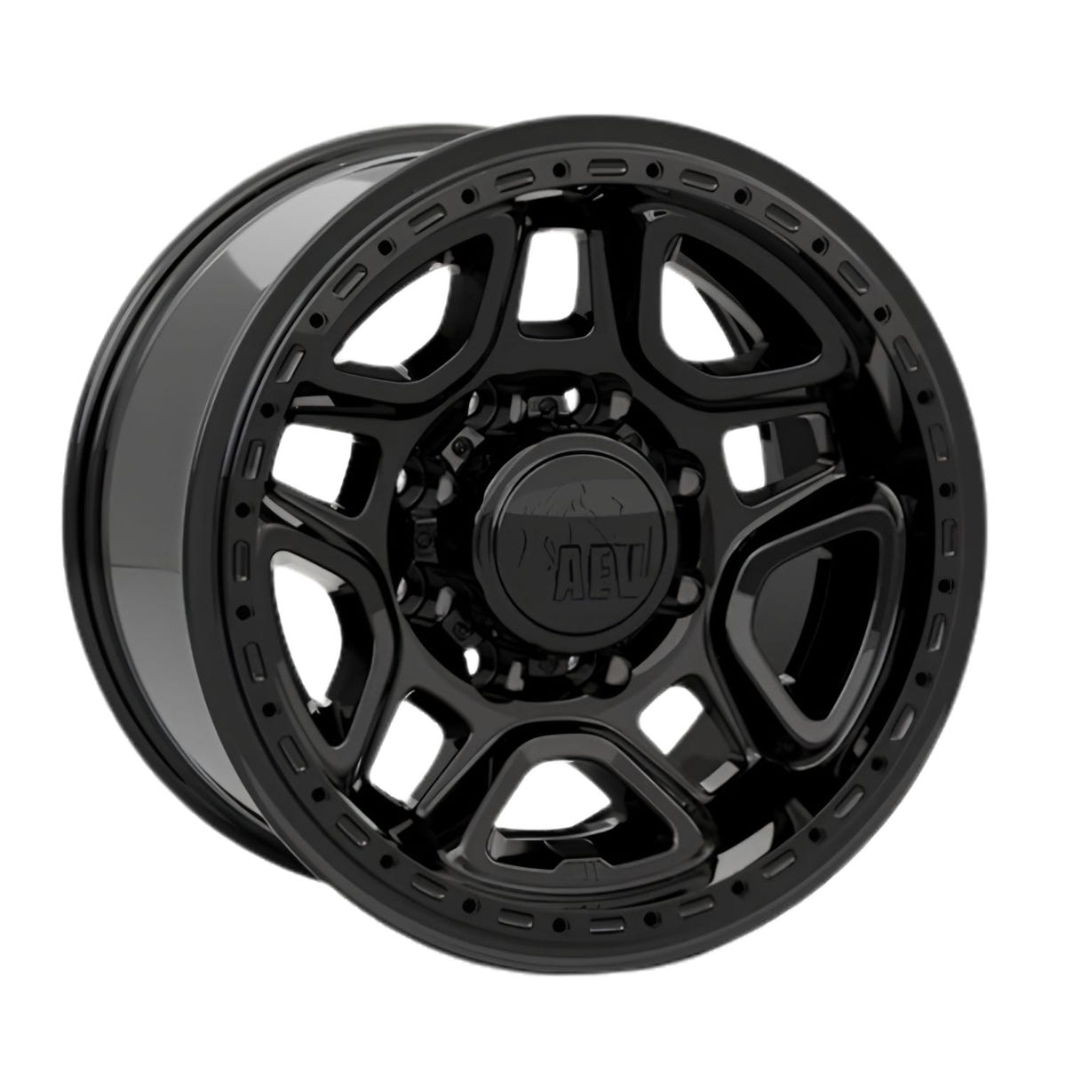 AEV Katmai DualSport 18x10 Wheel Gloss Black for 2014+ RAM 2500/3500 HD