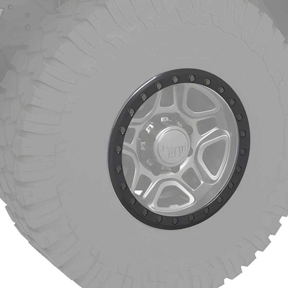AEV Katmai DualSport Beadlock Ring installed on compatible Katmai wheel